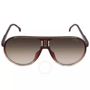 Carrera Коричневые солнцезащитные очки-пилоты с градиентом CHAMPION65 N 07W5 HA 62