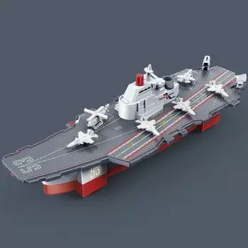 Carrier Large Aircraft Model With Water Spray Childrens Educational Inertia Toys