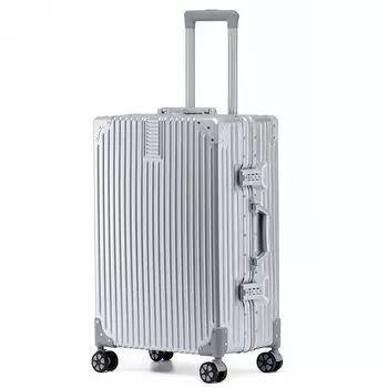 Carry Алюминиевая рама Carry Ultra Carry TSA 360 Degree Double Business S Silver [Vilgazz] Чемодан, Чехол, Ручная кладь, Тип, Ударопрочный, Сумка, Легкий,