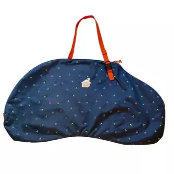 Carry Bag Kids Packers Navy Flower x Orange [Kids Packers]