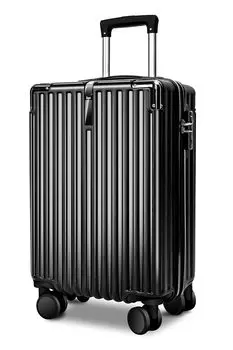carry carry double 360 degree equipped with TSA zipper business trip [meer] Suitcase, carry-on, ultra-lightweight, case, large, multi-functional,