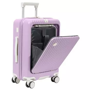 Carry Carry Front M USB Включает в себя чашку Скрытый крючок для зарядки Двойной 360 градусов Деловая поездка Размер M [GURAMU] Чемодан, Чехол, Сумка, Открытый, Ручная кладь S, Размер,