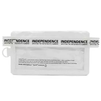 Carry Case Luddite Flat Pencil Case Tyvek White [Luddite]