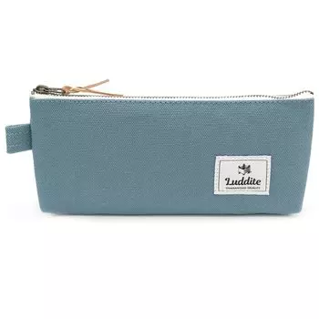 Чехол для переноски Luddite Gusset Pencil Case Canvas Blue Grey [Luddite]