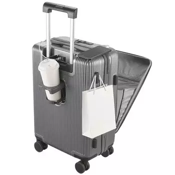 Carry Computer Storage USB включает в себя чашку Carry Ultra 360 Degree Business 1 2 3 S 41L [RIMUKE] чемодан с передним открыванием, чехол для ручной клади, карман, порт,