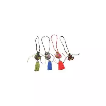 Carry on Sachet Jewelry Storage Bag Chinese Style Pouch Neck Hanging Sachet Han Cloth Necklace красный