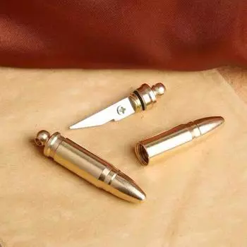 Carry Small Pendant Mini Knife Автомобильный брелок для ключей из латуни с открытым ножом Многофункциональный креативный