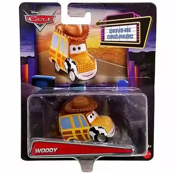Cars 2020 Mattel Diecast Mini Car Cine Park 1 Pack Woody MATTEL CARS 1PACK WOODY Disney Pixar Disney PIXAR Movie Character Car 155 Drive-in Series