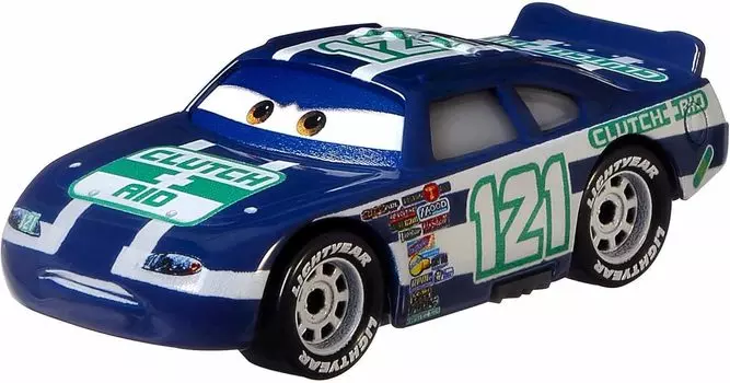 Cars 2024 Mattel Diecast Mini Car 1 Pack Kevin Shiftrite Character Car Movie Anime Piston Cup Racer 155 No.121 [Item]