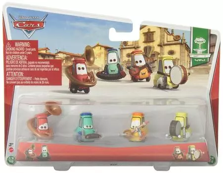 Cars Festival Italiano Коллекция Uncle Band Scale Disney/Pixar Topolino s 4-pack 155