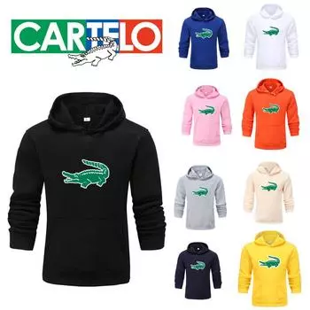 CARTELO мужские и женские повседневные толстовки, свитер, свободные толстовки, спортивная одежда, толстовки с капюшоном, большие размеры S белый