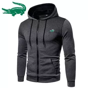 CARTELO новая брендовая мужская толстовка высокого качества на молнии в горошек, осень/зима, толстовка для пар с вышивкой