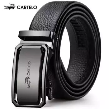 CARTELO Высококачественный мужской ремень из натуральной кожи, роскошный брендовый дизайнерский пояс, костюм, джинсы, удлиненный очень большой пояс 105cm