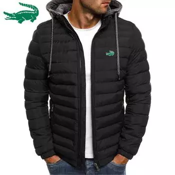 CARTELO вышивка 2023 новая мужская женская осенне-зимняя теплая пуховая куртка на молнии компактное легкое пальто