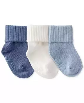 Carter s | Детские мальчики 3-Pk. Носки с захватом 0 3 months