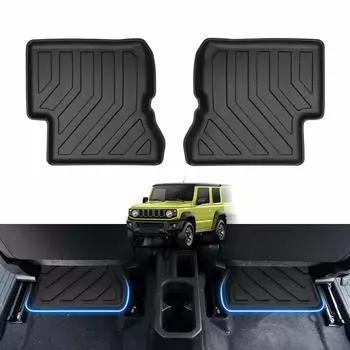 Cartist Jimny JB64 Jimny Sierra JB74 Коврик для пола под сиденьем Под сиденьем Под лотком SIERRA JIMNY Коврик для хранения в автомобиле Коврик для багажа Водонепроницаемый Грязезащитный чёрный