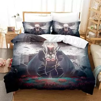 Cartoon 86-Eighty Six Bedding Set Duvet Cover Bed Set Quilt Cover Pillowcase Comforter king Queen Size Boys Adult Bedding Set 70x133cm 2pcs