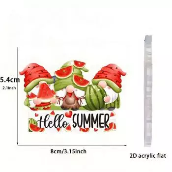 Cartoon Acrylic Decorative Car Ornament Brightening Up Your Car Interior Space