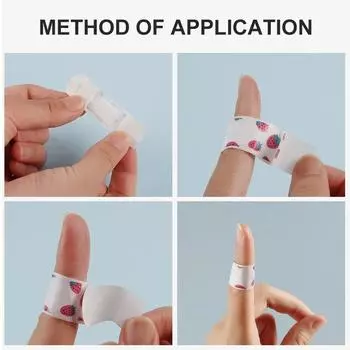 Мультяшные животные фрукты детские бинты детские пластыри наклейки водонепроницаемый гемостаз пластырь детские полоски для ран пластыри S