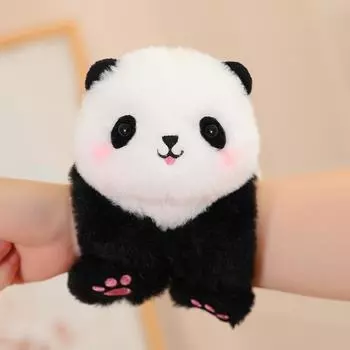 Cartoon Animal Hand Circle Doll Panda Tiger Rabbit Plush Toy Doll Children s Bracelet Doll Pendant 23cm 0.1kg