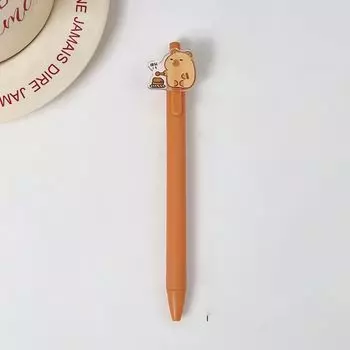 Cartoon Anime Capybara Press Gel Pens Creative Black Ink Signature Pens Student style 1