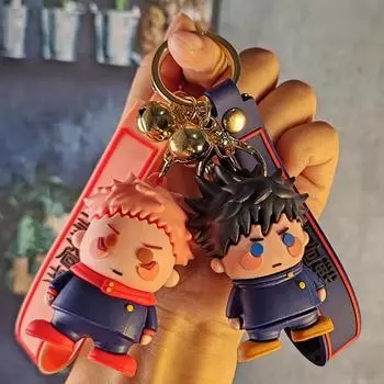 Мультфильм Аниме Дзюдзюцу Кайсен Кукла Брелок Кукла Годзё Сатору Рюкзак Подвеска Брелок Автомобиль Брелок Детская Игрушка Подарок