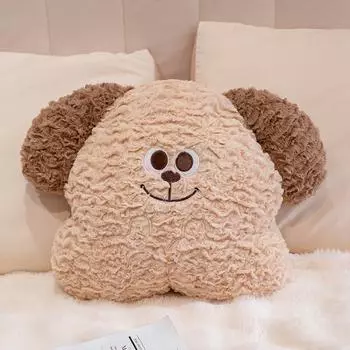 Cartoon Bear Teddy Puppy Shaped Plush Doll Office Sofa Pillow Decoration Home