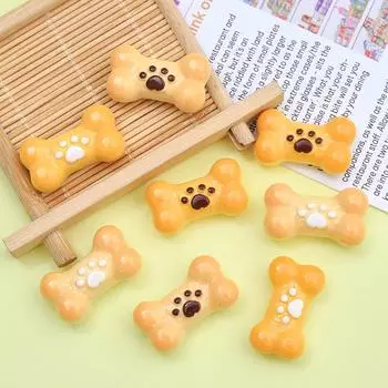 Cartoon Claw Bone DIY Resin Accessories: Cream Glue Hairpin & Shoe Buckle Decor