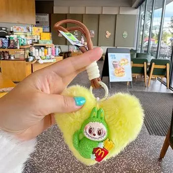 Cartoon Cute Doll Keychain Pendent Kawaii Car Keyring For Women Girls Exquisite Backpack Decoration Accessories Gifts