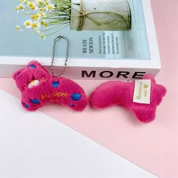 Мультяшная милая маленькая кошка плюшевая кукла игрушка кулон брелок рюкзак подвесное украшение аксессуары подарки