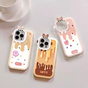 Чехол для телефона с рисунком мультяшного десерта, чехол для телефона с линзами монстра, мягкий защитный чехол для Samsung Samsung A02S