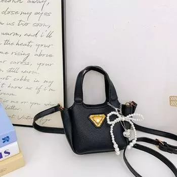 Cartoon Diamond Kids Shoulder Bag Handheld Cute Lightweight Feel Bucket Bag