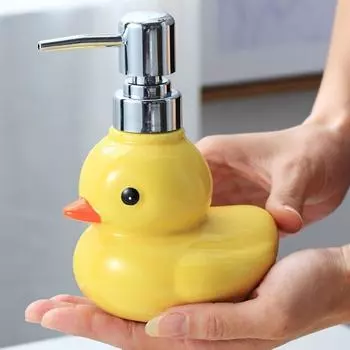 Cartoon Duck Soap Dispenser 450/270ml Hand Sanitizer Bottle Lotion Storage Container Shampoo 450ml