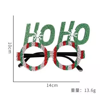 Cartoon Eyewear Festive Featuring Antler Designs Ideal For Christmas Celebrations And Holiday Gatherings HOHO Green Glasses