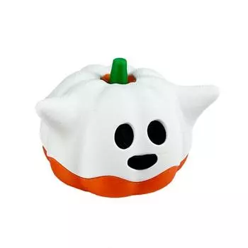 Cartoon Halloween Ghost Pumpkin Statue Cute Miniature Sculpture Ornament Props