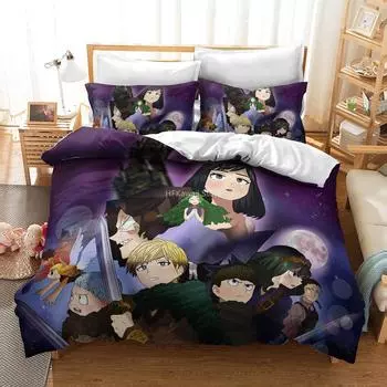 Cartoon My Hero Academia 3d Bedding Set Boys Girls Adult Duvet Cover Pillowcases Midoriya Izuku Todoroki Shouto Bed Linen Sets 228x228cm