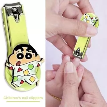 Машинки для стрижки ногтей с героями мультфильмов, стальные складные острые лезвия, портативная легкая машинка для стрижки ногтей из нержавеющей стали, легкая маникюрная машинка для стрижки ногтей B