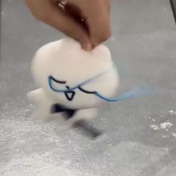 Cartoon Novelty Plush Toy Keychain Cute Tie Cat Stuffed Toy Keychain Pendant Exquisite Backpack Decoration Accessories Gifts