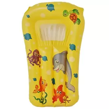 Cartoon Pattern Childrens Inflatable Floating Drainage Water Toy Ring Swimming