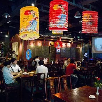 Cartoon Pattern Walking Lantern DIY Creative Kid Toy Paper Lanterns Festival Decor Hanging Lantern flower