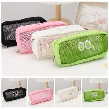 Cartoon Pen Pouch Ins Makeup Pouch Portable Toiletry Bag Office School Organizer style 2