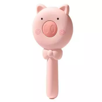 Cartoon Pig Air Cushion Hair Comb Automatic Cleanup Retractable Massage Hair Brush Not Knotted Styling Tool Scalp Massage Comb