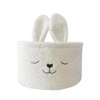 Cartoon Plush Candy Bag Soft Children s Toys Storage Bucket Rabbit Storage Basket Kids Gifts