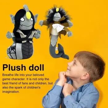 Cartoon Plush Doll Children Toys Gaming Character Kids Plush Companion Stuffed Toy Bedroom Living Room Office Decoration Doll Birthdays Holidays Gift
