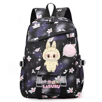 Cartoon Printed Backpack Student Kid Boy Girl Bookbag Teenger Large Capacity Waterproof Schoolbag Travel Bag Gift Mochila