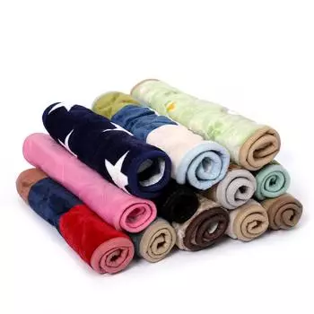 Cartoon printed warm cotton pet blanket Pippi Tao random quilted pet cushion S: 40 * 50cm (suitable for within 5kg)