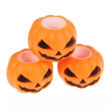 Cartoon Pumpkin Ghost Squeeze Toy Decompression Toys Stress Relief Vent Ball For Halloween Party Decoration Prop For Kids Adult One Size
