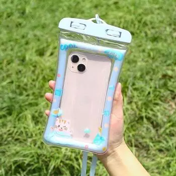 Cartoon Waterproof Phone Pouch Drift Diving Swimming Bag Underwater Dry Bag Case Cover For Phone Water Sports Beach Pool Skiing
