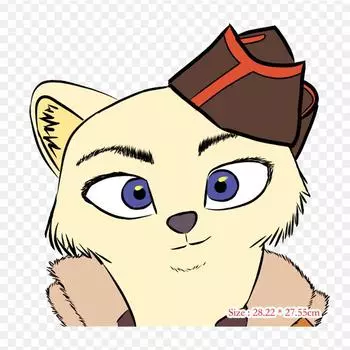 Cartoon Whiskers Drawing Iron on Heat Transfer Printing Vinyl Patches Sticker for Clothes DIY Appliques Washable Patches