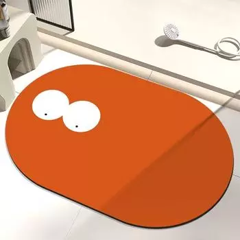 Коврик для ванной с рисунком ветра, нескользящий, для туалета, для туалетной двери, для впитывания грязной воды, легко сохнет, коврик из диатомовой грязи 30*40 2.5mm